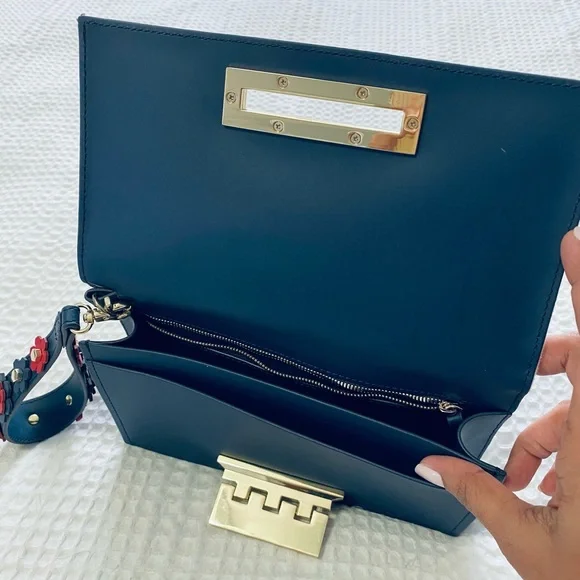 Zac Posen Embellished Stripe Purse - Picture 3 of 5